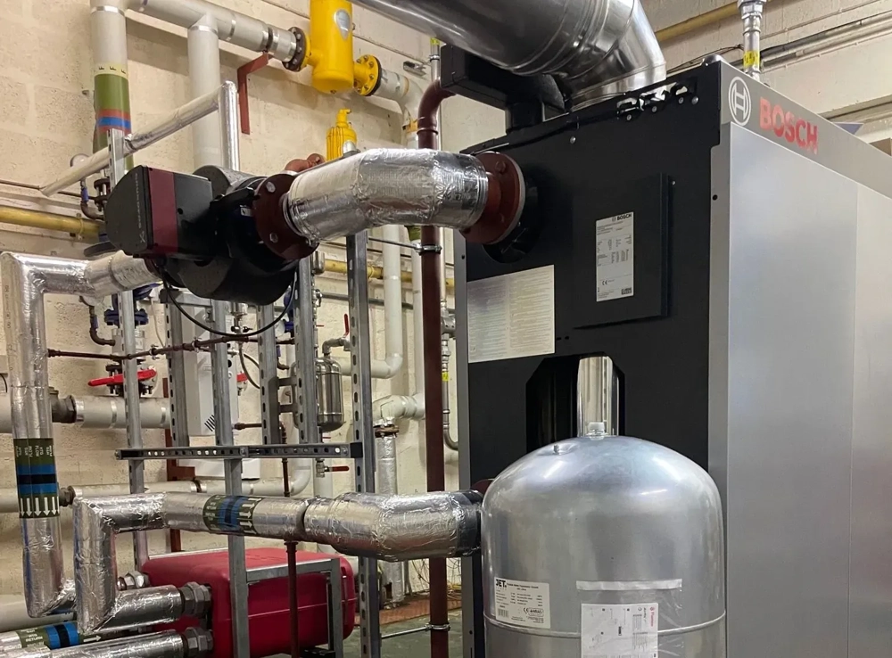 Commercial Plant Room Upgrade for School in Bruton